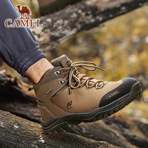 Waterproof Hiking Shoes Men and Women Outdoor Anti-Slip Climbing Trekking Shoes - Image 3
