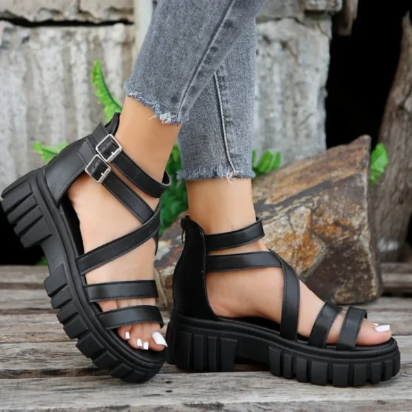 High Heels Roman Sandals for Women - Image 2