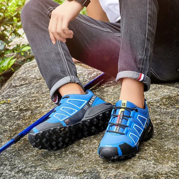 Men's Hiking Shoes Outdoor Leisure Sports Shoes Mountain Cycling Sports Shoes - Image 2