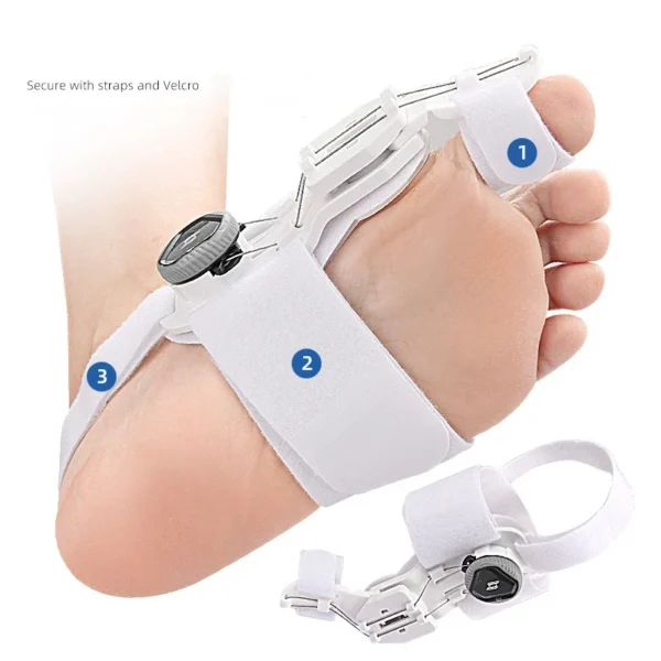 Bunion Corrector Unisex Foot Hallux Valgus Braces Rotatable Toe Separator - Image 2