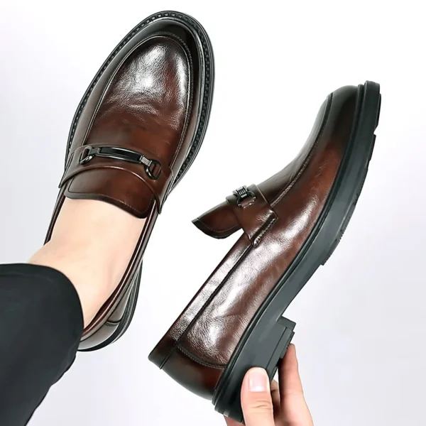 Luxury Leather Men Shoes for Wedding and Business