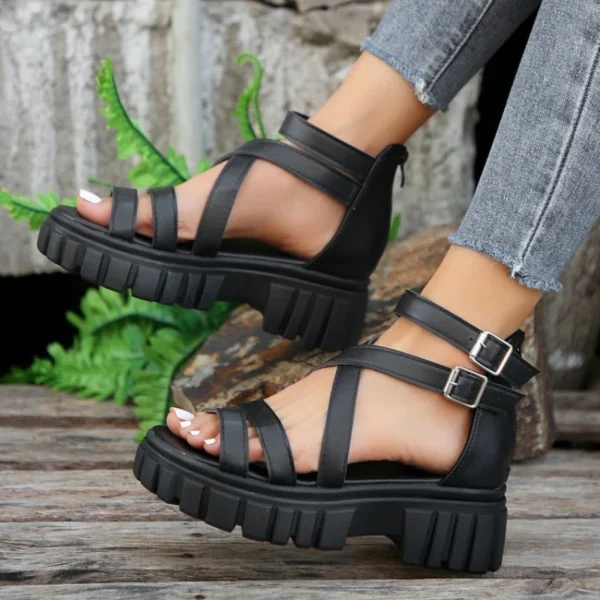 High Heels Roman Sandals for Women - Image 4