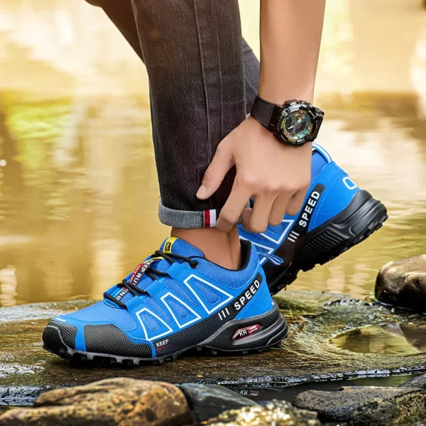 Men's Hiking Shoes Outdoor Leisure Sports Shoes Mountain Cycling Sports Shoes - Image 3