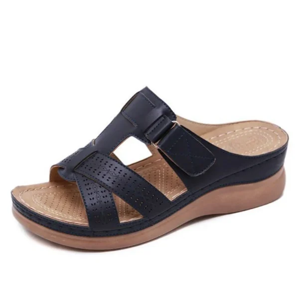 Summer Women Sandals Wedge Open Toe Sandals Vintage - Image 5