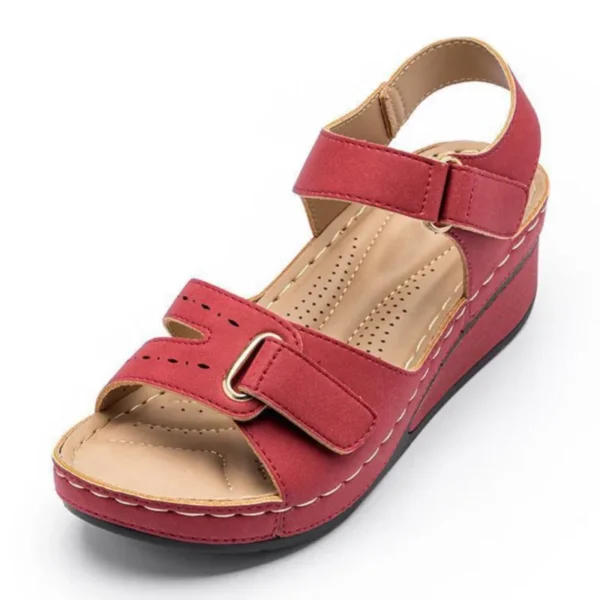 Women's Summer Soft Sexy Wedge Buckle Sandal - Image 5