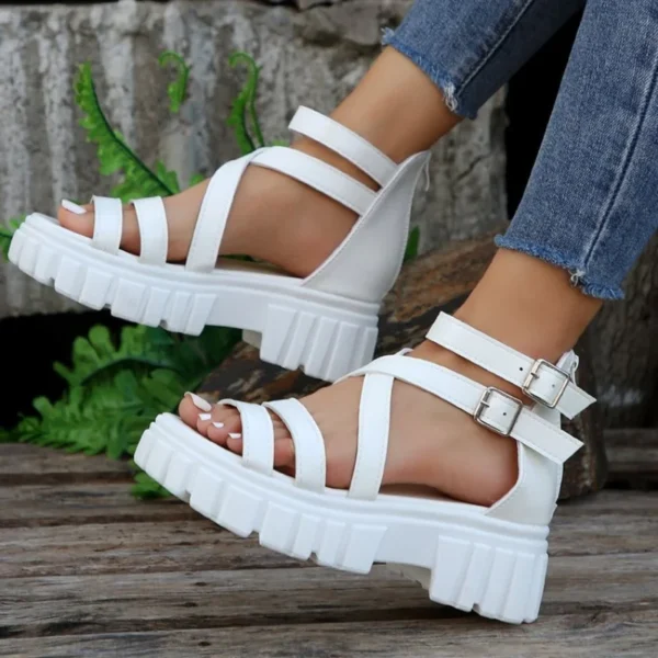 High Heels Roman Sandals for Women