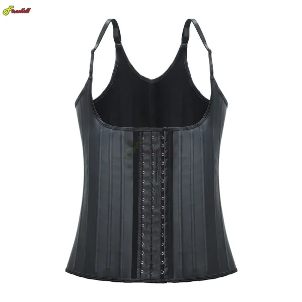Women Latex Waist Trainer Shapers Corset - Image 4