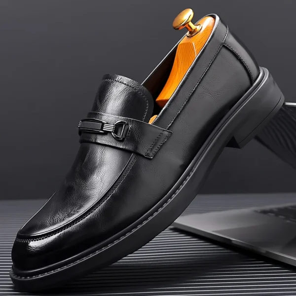 Luxury Leather Men Shoes for Wedding and Business - Image 5